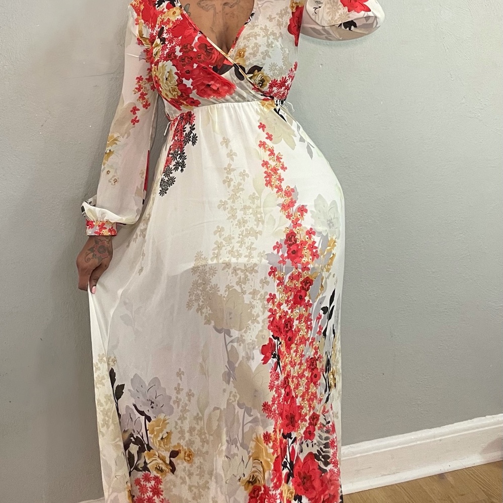 PEDALS GALORE DRESS